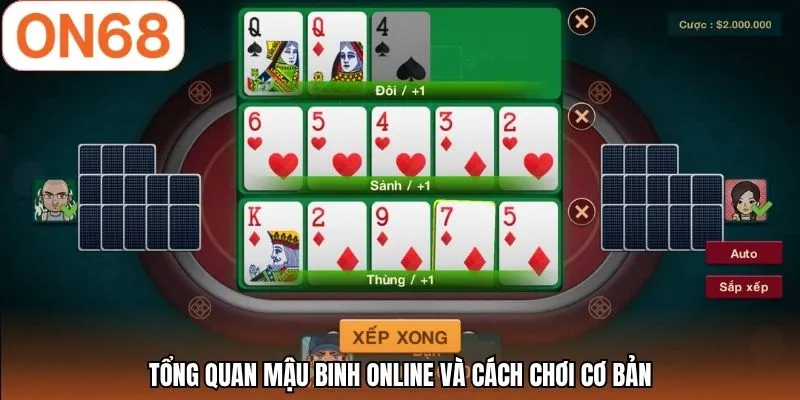Tổng quan mậu binh online và cách chơi cơ bản