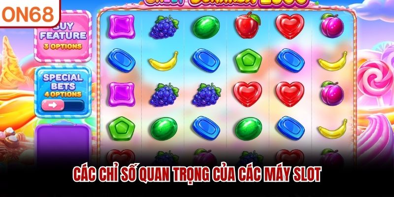 Các chỉ số quan trọng của các máy slot