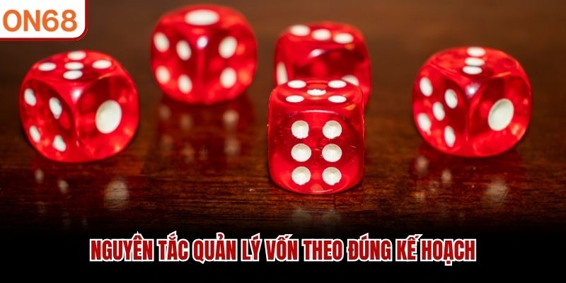 Nguyên tắc quản lý vốn theo đúng kế hoạch